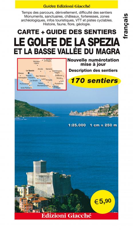 Le golfe de La Spezia et la Basse Vallée du Magra - Carte