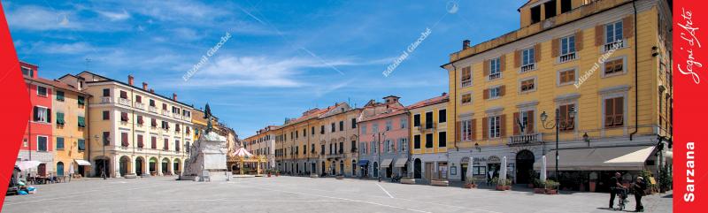 Segnalibro Sarzana piazza Matteotti