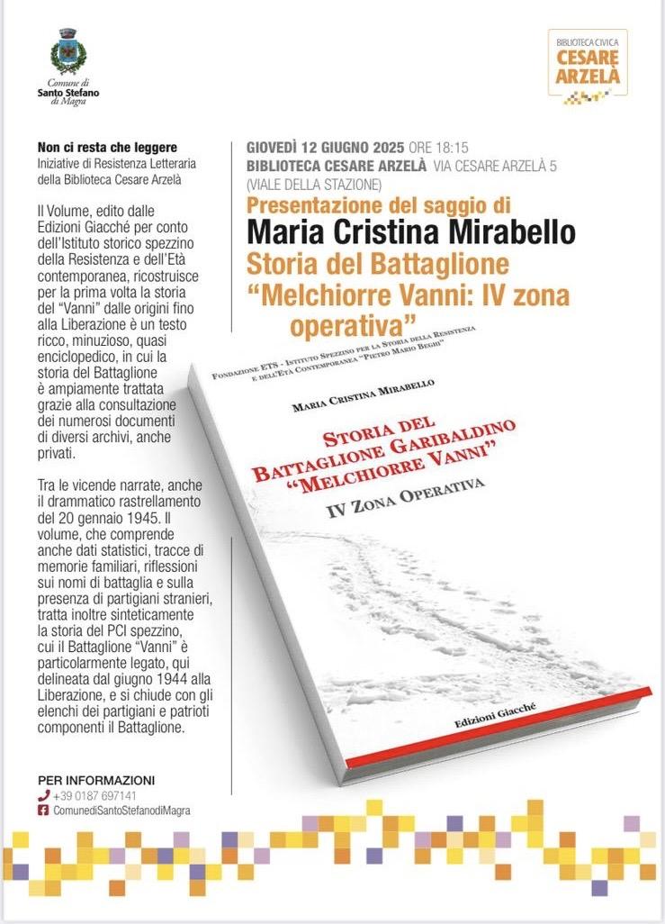 Presentazione di Storia del battaglione Garibaldino 