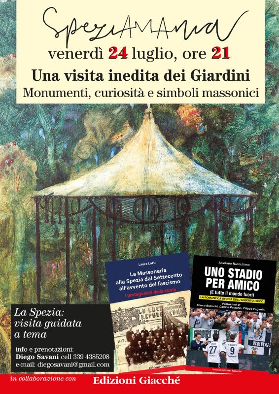 Una visita inedita dei giardini