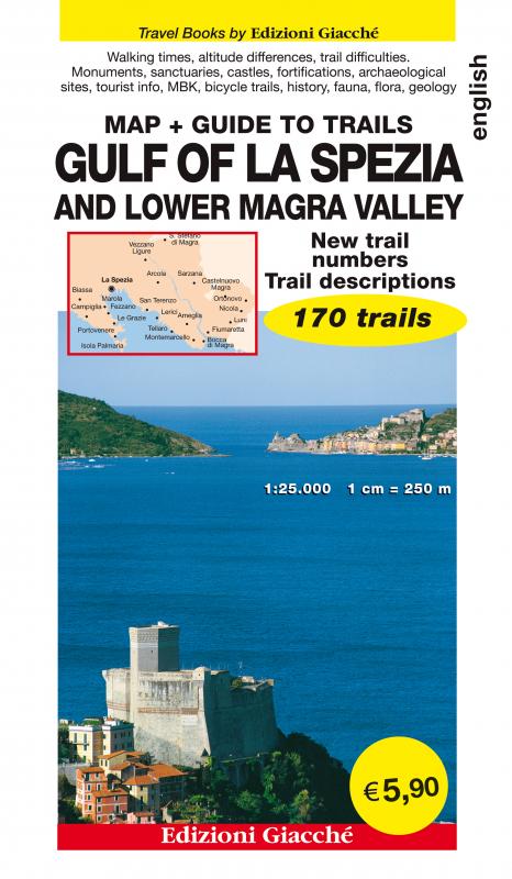 Gulf of La Spezia and Lower Magra Valley - Map